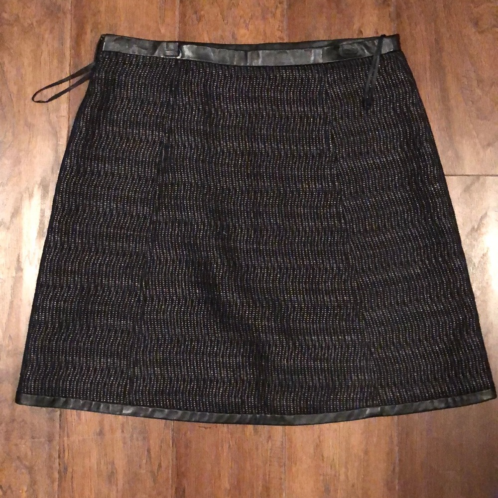Tibi Black Mini-Skirt